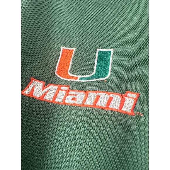 Rare Vintage University of Miami sleeveless jersey shirt SzL - Picture 3 of 6